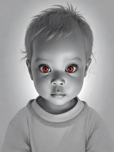 red-eye effect,red eyes,children's eyes,fire red eyes,child portrait,devil,child monster,digital painting,eye scan,bleeding eyes,world digital painting,black eyes,demon,kids illustration,daemon,vampire,child,the eyes of god,digital art,evil eye,Digital Art,Line Art