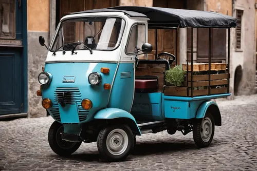 piaggio ape,piaggio,piaggio ciao,fiat 600,blue pushcart,cinquecento,e-car in a vintage look,fiat cinquecento,vintage buggy,fiat fiorino,alfa romeo rl,peel p50,vintage vehicle,vintage golf cart,renault 4,ice cream cart,tuk tuk,isetta,renault 4cv,2cv,Photography,Black and white photography,Black and White Photography 02