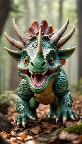 triceratops,forest dragon,ankylosaurus,stegosaurus,bulbasaur,gorgonops,cynorhodon,landmannahellir,forest animal,green dragon,dinosaruio,cuthulu,skylander giants,painted dragon,3d model,3d rendered,aucasaurus,cgi,trioceros,cinema 4d,Unique,3D,Panoramic