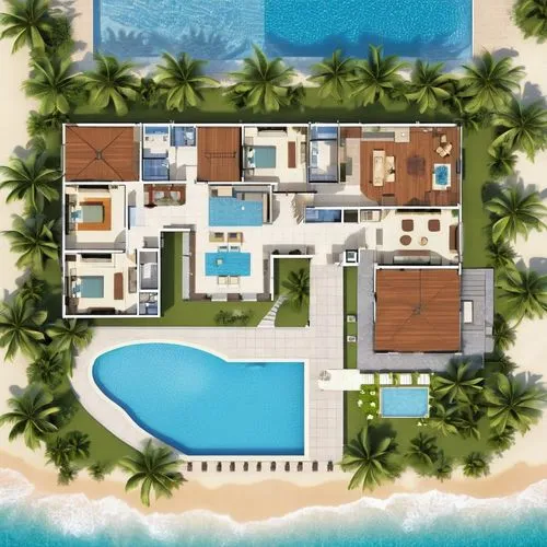 beach resort,holiday villa,resort,palmilla,the hotel beach,beach house,resorts,beachfront,floorplan home,holiday complex,residencial,seaside resort,pool house,floorplan,layout,sandpiper bay,dream beach,habitaciones,luxury property,roof top pool,Photography,General,Realistic