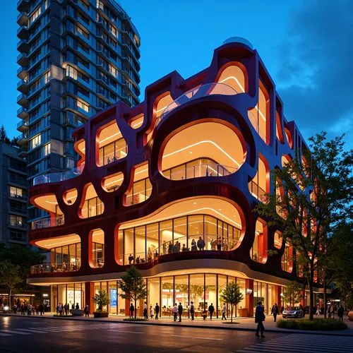 ocad,yaletown,robarts,adjaye,safdie,hearst,bjarke,gehry,luminato,mvrdv,julliard,juilliard,modern architecture,ryerson,morphosis,andaz,provigo,cubic house,futuristic architecture,hongdan center