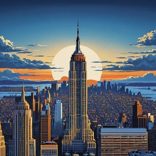 esb,new york skyline,manhattanite,empire state building,big apple,ny,manhattan,1 wtc,nytr,skycraper,new york,newyork,manhattan skyline,ues,nyclu,metropolis,beautiful wallpaper,nyswaner,sunamerica,nyp,Photography,General,Realistic