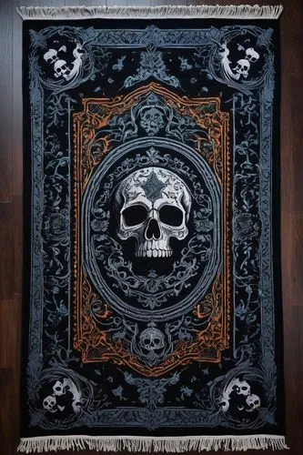 tapestry,rug,tapestries,bandana background,skull and crossbones,skull and cross bones,skull bones,day of the dead frame,bandana,carpets,frame border,mantilla,openwork frame,boho skull,carpet,rugs,art nouveau frame,overmantel,decorative frame,wood frame,Photography,General,Fantasy