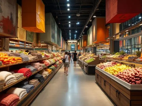 eataly,boqueria,upper market,principal market,hypermarket,spice market,grocer,loblaws,grocers,market hall,large store,homegrocer,marketplace,aisle,mercado,secondmarket,mercados,netgrocer,woolworths,large market,Photography,General,Realistic