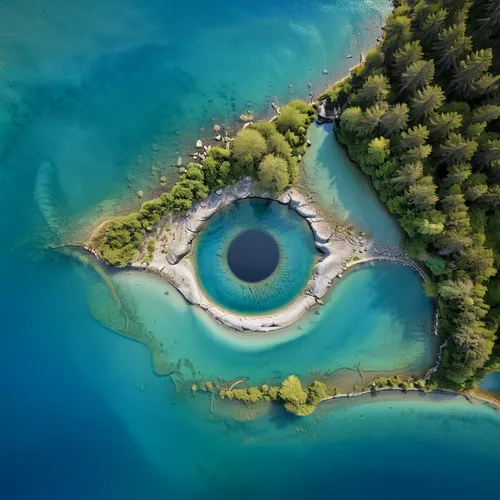 crocodile eye,peacock eye,big ox eye,eye of a donkey,baku eye,rotorua,abstract eye,cosmic eye,bird's-eye view,crater lake,eye,uninhabited island,bird's eye view,aerial landscape,flying island,planet earth view,artificial island,island suspended,lake balaton,islet,Photography,General,Natural