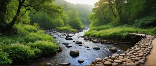 clear stream,goldstream,flowing creek,mountain stream,streamside,river bank,aura river,streams,mountain river,river landscape,mckenzie river,streambank,a river,downieville,freshet,guerneville,killiecrankie,jordan river,nantou,nature wallpaper,Art,Classical Oil Painting,Classical Oil Painting 03