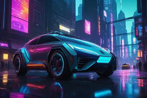 futuristic,80's design,cyberpunk,polara,merc,neon,neon arrows,elektrocar,futuristic car,bladerunner,3d car wallpaper,octane,volt,synthetic,electric,cybercity,zonda,autotron,mercedes eqc,interceptor,Illustration,Retro,Retro 14