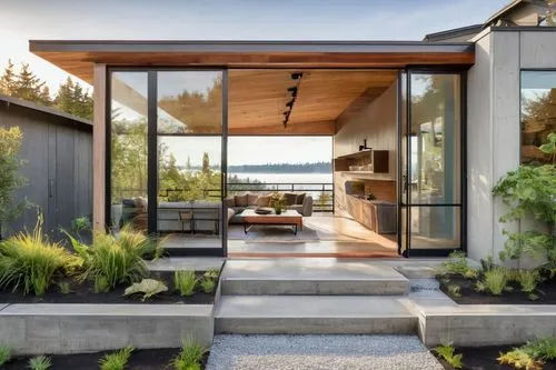 sunroom,smart house,mid century house,modern house,front porch,house by the water,smart home,cubic house,deckhouse,prefab,dunes house,carport,kundig,modern architecture,bohlin,beautiful home,landscaped,tsawwassen,saltspring,gabriola,Illustration,Black and White,Black and White 32