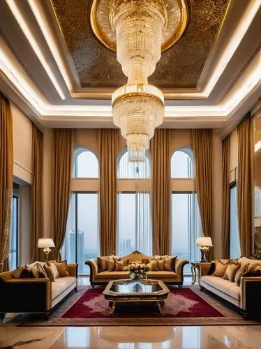 luxury home interior,mahdavi,interior decoration,opulently,penthouses,ornate room,great room,sursock,poshest,interior decor,opulent,rotana,opulence,interior design,stucco ceiling,habtoor,luxury hotel,luxury property,baccarat,lebua,Illustration,Realistic Fantasy,Realistic Fantasy 14