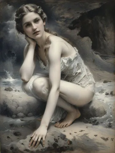 nereid,bouguereau,clytie,ariadne,galatea,etty,Photography,Artistic Photography,Artistic Photography 15