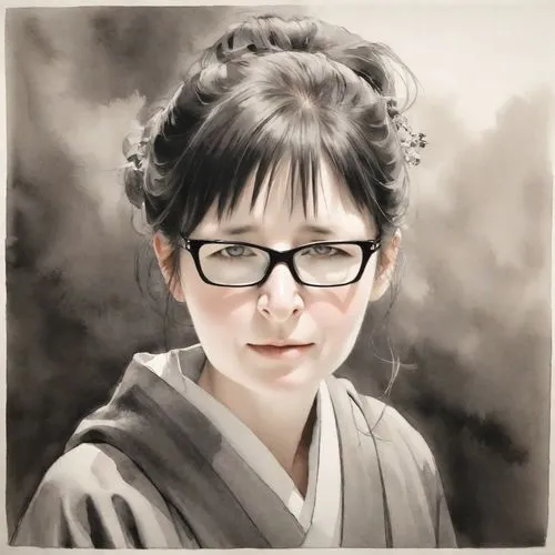 geiko,geisha,zhiyuan,xiaofei,sumiala,kommuna,kochiyama,uemura,japanese woman,xiaohui,mizoguchi,xiaozhao,maiko,xiaohong,zuoying,nanzhao,chuseok,miyazaki,huayi,geisha girl,Digital Art,Ink Drawing