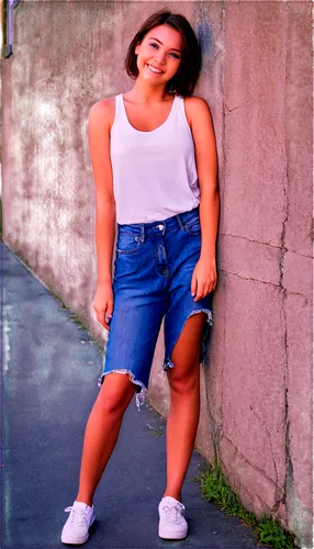 photo shoot with edit,concrete background,girl in overalls,concrete chick,jeans background,free and re-edited,denim background,retro woman,bermudas,reedited,stephie,jean shorts,retro girl,edit icon,retro look,retro frame,retro background,denim skirt,blurred background,retro styled,Photography,Documentary Photography,Documentary Photography 31