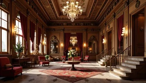 royal interior,villa d'este,ritzau,sapienza,highclere castle,entrance hall,ornate room,enfilade,cliveden,europe palace,hallway,victorian room,villa farnesina,villa balbianello,dolmabahce,villa cortine palace,foyer,grandeur,venaria,cochere