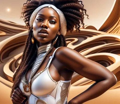 danai,badu,ororo,promethea,wyclef,nubia,ledisi,afrofuturism,gurira,african woman,sankofa,michonne,vodun,niobe,buika,onyali,thandie,african art,oluchi,aminata