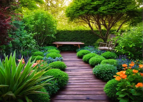 What are the best garden plants for a peaceful and serene meditation garden?,landscape designers sydney,garden bench,wooden path,landscape design sydney,nature garden,garden design sydney,cottage gard