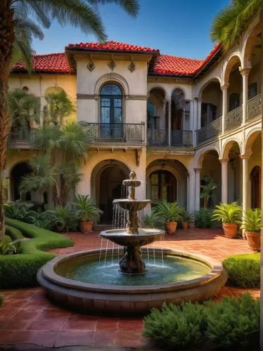 mizner,florida home,courtyards,mcnay,hacienda,mansion,luxury home,mansions,courtyard,doral golf resort,flagler,saddlebrook,luxury property,westchase,fisher island,driskill,telfair,bendemeer estates,bellingrath gardens,inside courtyard,Illustration,Abstract Fantasy,Abstract Fantasy 16