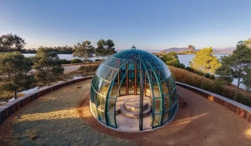 roof domes,observation tower,stupa,termales balneario santa rosa,bird cage,tree house hotel,mirror house,aviary,eco hotel,observation deck,insect house,observatory,roof lantern,the observation deck,la