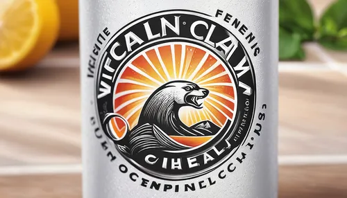 Create a refreshing and vibrant White Claw logo that evokes a sense of joy and fun.,lynchburg lemonade,leninade,orangina,harvey wallbanger,paulaner hefeweizen,highball,agua de valencia,cola can,energy