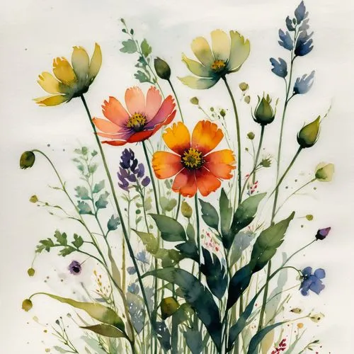 watercolor flowers,watercolour flowers,watercolor flower,watercolour flower,watercolor floral background,flower painting,flower illustrative,flower illustration,corn poppies,vintage flowers,watercolor,blanket flowers,watercolor paint,watercolor painting,watercolor pencils,flowers png,wildflowers,watercolor texture,watercolor paper,flower drawing,Illustration,Vector,Vector 08