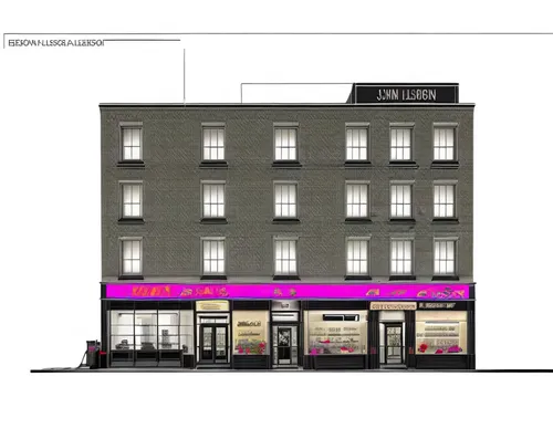 neon signage,store fronts,facade insulation,croydon facelift,facade painting,multistoreyed,storefront,awnings,fuller's london pride,store front,commercial building,estate agent,facade panels,frontage,