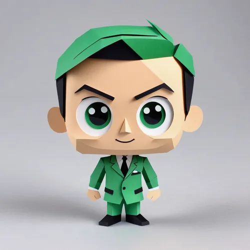 riddler,funko,cartoon doctor,3d figure,matsuno,game figure,3d model,cute cartoon character,green lantern,patrol,aaa,shamrock balloon,vax figure,wind-up toy,shamrock,figurine,jiminy cricket,soup green,green jacket,plush figure,Unique,Paper Cuts,Paper Cuts 03