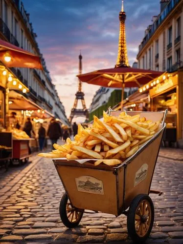 french fries,belgian fries,pommes dauphine,french food,french digital background,french culture,steak frites,paris clip art,with french fries,fries,potato fries,france,paris,french confectionery,montmartre,bread fries,street food,universal exhibition of paris,paris cafe,paris shops,Conceptual Art,Sci-Fi,Sci-Fi 17