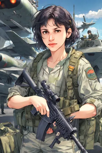 vietnam,gi,kosmea,korea,girl with gun,m4a1,m4a4,game illustration,marine,girl with a gun,strong military,military,gunkanjima,combat medic,lost in war,koreatea,rifle,operator,sanya,background image