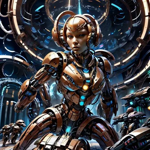 valerian,symetra,c-3po,sci fi,cybernetics,andromeda,cyborg,biomechanical,scifi,nova,cg artwork,droid,sci - fi,sci-fi,sci fiction illustration,tau,neottia nidus-avis,alien warrior,metropolis,gara