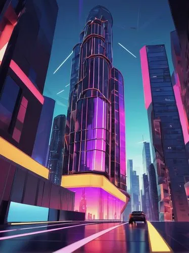 cybercity,cybertown,futuristic landscape,colorful city,megapolis,metropolis,fantasy city,cyberworld,cityscape,arcology,megacorporations,motorcity,cityzen,megacorporation,cyberia,cyberport,futuristic architecture,futurist,superhighways,city trans,Unique,3D,Low Poly