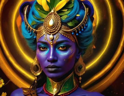 Elegant Fantasy of Shiva,an artistic and colorful painting of a woman,matangi,kaliyuga,ashkali,ratri,dhyana,mahadeva,Photography,Artistic Photography,Artistic Photography 08