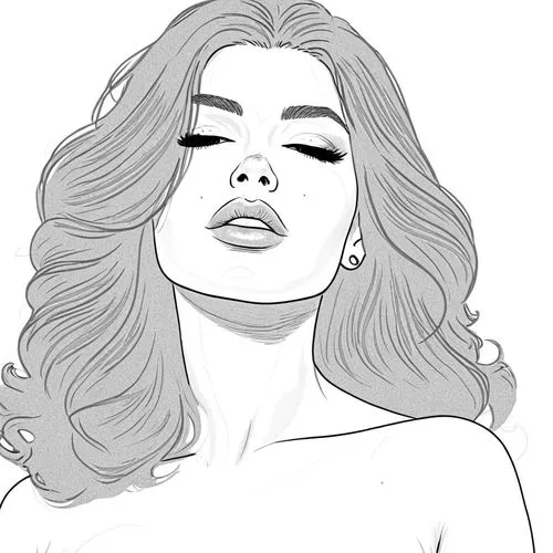 coloring page,lineart,line art,angel line art,line drawing,rotoscoped,Design Sketch,Design Sketch,Black and white Comic