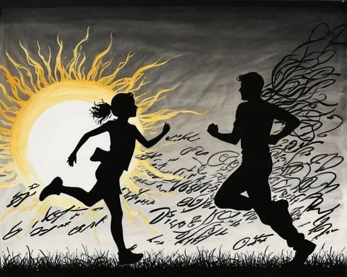 long-distance running,middle-distance running,cross country running,free running,ultramarathon,half-marathon,female runner,runners,run uphill,to run,running,runner,endurance sports,racewalking,cross country,silhouette art,trail running,running machine,duathlon,half marathon,Illustration,Black and White,Black and White 31