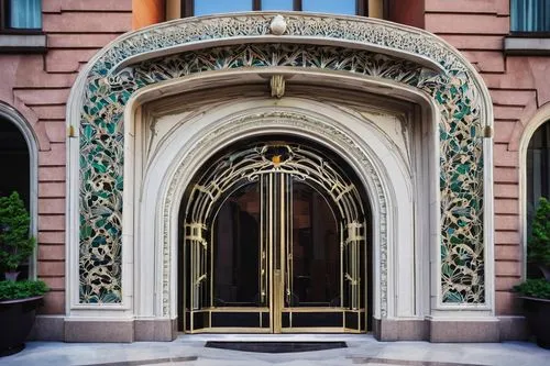 metallic door,art deco,entranceway,ornate,entrada,dragon palace hotel,doorkeepers,beverly hills hotel,kempinski,front door,claridges,intercontinental,doors,entrances,entryway,main door,luxury hotel,front gate,crown palace,entranceways,Photography,Documentary Photography,Documentary Photography 23