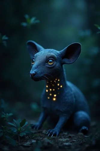 fireflies,fantasy animal,trico,nightstar,pudu,constellation wolf