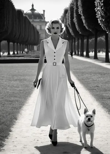 girl with dog,the french bulldog,cruella de ville,hepburn,katherine hepburn,vanity fair,dog walker,french bulldog,vogue,joan crawford-hollywood,tuileries garden,grace kelly,gena rolands-hollywood,dog walking,haute couture,leashed,dita,dog leash,leash,dame blanche,Photography,Black and white photography,Black and White Photography 08