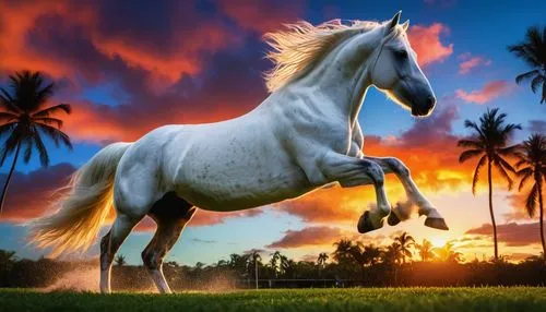 arabian horse,unicorn background,a white horse,colorful horse,pegasys,dream horse,arabian horses,equine,equidae,painted horse,lipizzan,beautiful horses,lipizzaner,white horse,pegaso,albino horse,pegasi,skyhorse,belgian horse,white horses,Photography,General,Fantasy