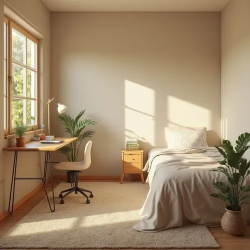 bedroom,modern room,guest room,japanese-style room,guestroom,boy's room picture,roominess,danish room,morning light,kamar,empty room,therapy room,home corner,home interior,an apartment,3d rendering,room,children's bedroom,one room,soft furniture,Photography,General,Realistic