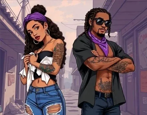 freaknik,cholas,black couple,scorpios,bgc,kartel