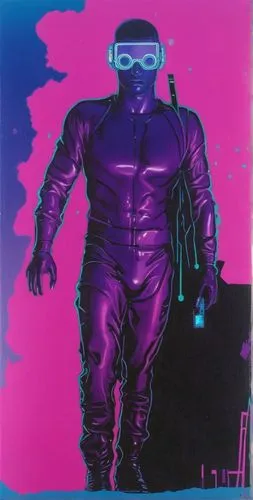 mothersbaugh,steranko,uv,magneto-optical disk,electro,futurians,Art,Artistic Painting,Artistic Painting 23