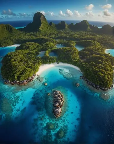 polynesia,fiji,tahiti,floating islands,french polynesia,bora bora,seychelles,islands,moorea,bora-bora,over water bungalows,kei islands,south pacific,an island far away landscape,moana,seychelles scr,islet,lavezzi isles,flying island,island of juist,Photography,General,Cinematic