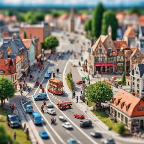 tilt shift,miniland,lego city,ingolstadt,rothenburg,bamberg,Unique,3D,Panoramic