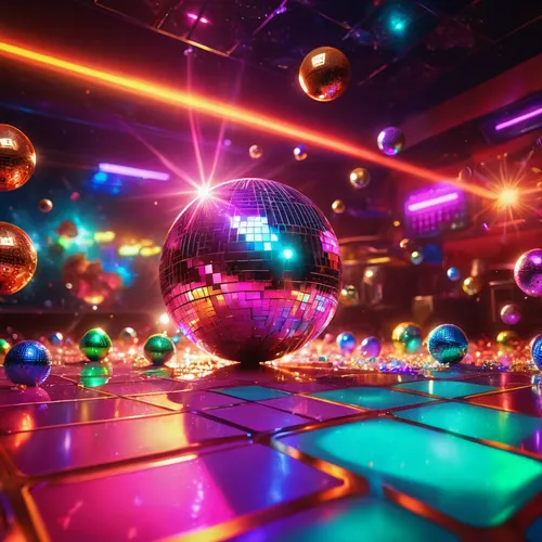 meteor bombarding mars, big bang at the hit place,disco,prism ball,disco ball,christmas balls background,mirror ball,colored lights,cinema 4d,christmas balls,party lights,nightclub,3d background,spher