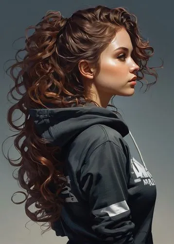 windbreaker,digital painting,world digital painting,donsky,jacket,windswept,fashion vector,windblown,windbreakers,leather jacket,girl portrait,straitjacketed,behenna,jacketed,young woman,fantasy portrait,pelo,voluminous,portrait background,bouffant,Conceptual Art,Fantasy,Fantasy 12