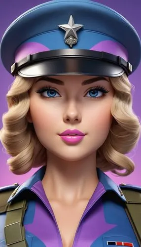 policewoman,police officer,servicewoman,policewomen,kolinda,zofia,Unique,3D,3D Character