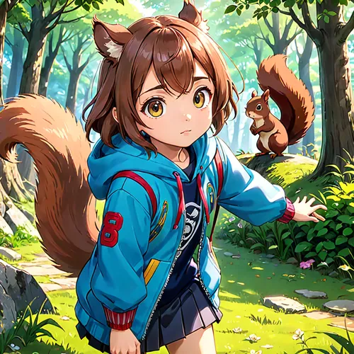 raccoon dog,chestnut animal,miku maekawa,chestnut tiger,north american raccoon,cute fox,child fox,garden-fox tail,raccoon,chestnut,vicuña,adorable fox,mikuru asahina,forest background,parka,chestnut forest,red panda,chestnut blossom,lake tanuki,dhole,Anime,Anime,Traditional