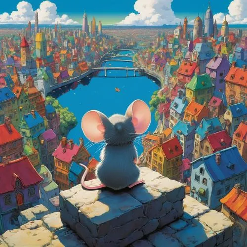 despereaux,ratatouille,mousie,vainio,tikus,tittlemouse,mice,hamsterdam,theodore,mousepox,mouse,rattiszell,ratko,color rat,mouses,ratshitanga,maus,ratuva,tibbett,rataplan,Illustration,Japanese style,Japanese Style 14