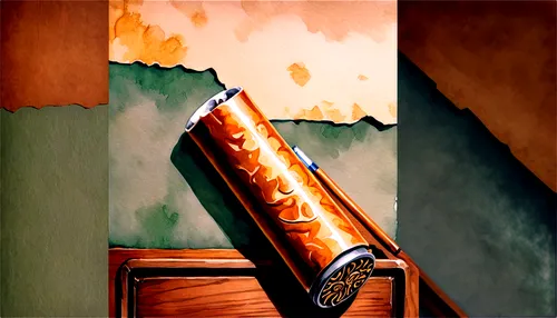 camacho trumpeter,pencil icon,didgeridoo,organ pipe,cosmetic brush,alphorn,fanfare horn,artist brush,panpipe,paintbrush,torch tip,baton,baseball bat,musical instrument,horn of amaltheia,colored pencil background,folk instrument,wind instrument,table lamp,bedside lamp,Illustration,Paper based,Paper Based 25