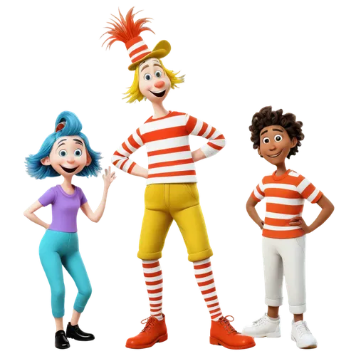 children's background,mimes,mcdonaldland,kids illustration,seussical,children jump rope,retro cartoon people,pinocchios,mascots,ronalds,fundora,scandia gnomes,characters,zebedee,3d render,pantos,striped background,mime,noddy,derivable,Art,Classical Oil Painting,Classical Oil Painting 41