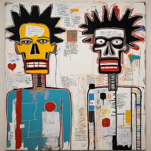 Imagine a dialogue between two friends discussing the side effects of a new medication.,postmasters,art dealer,art world,folk art,indigenous painting,mixed media,african art,african masks,meticulous p