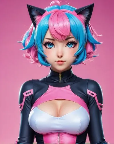 kotobukiya,felicia,bayumi,anime 3d,nya,neko,Illustration,Japanese style,Japanese Style 02